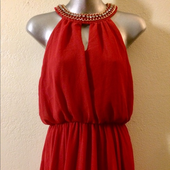 Stunning GUESS by Marciano Silk Asymmetrical Dress - Picture 1 of 5